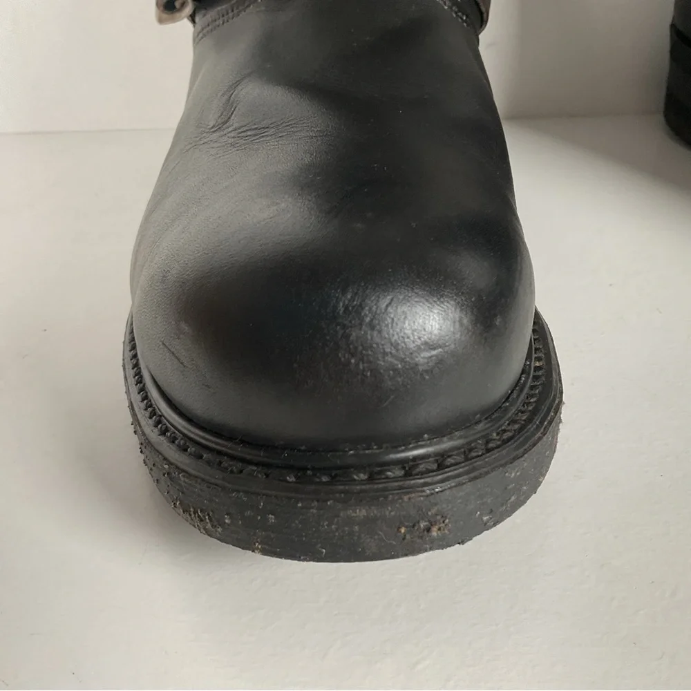 Vintage Carolina Tall Engineer Boots | Saftey Toe | USA Made | Wide | Men’s 12 W
